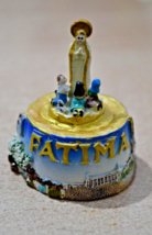 Vintage Our Lady of Fatima Little Statue - $18.71