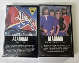 Alabama Cassette Roll On 1984 (New) &amp; The Closer You Get 1983 RCA - £11.30 GBP