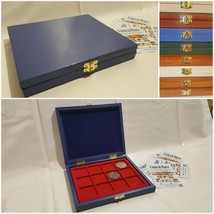 Pencil Box for Coins Made a Hand (Marine Blue) - £35.90 GBP