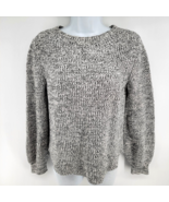 GAP Knit Heavy Cotton Long Sleeve Gray Sweater Women&#39;s Size S - £15.60 GBP