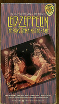 Led Zeppelin Song Remains The Same In Concert And Beyond VHS Hard Rock +... - £7.08 GBP