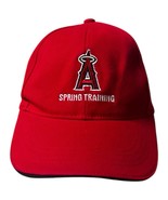 Los Angeles LA Angels Hat Strapback Cap Red Spring Training Tempe MLB Ba... - $19.87 CAD