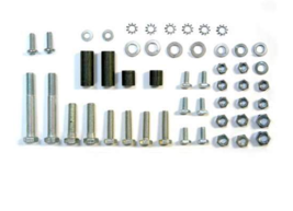 1958-1962 Corvette Bolt Kit Front License Plate Bumperette 50 Pieces - £22.88 GBP