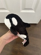 Webkinz Ganz Orca Whale Plush Stuffed Animal Toy 11 Inch No Code Tag - £8.51 GBP