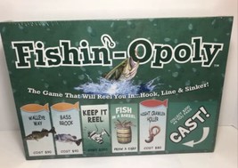 Fishin-Opoly Board Game Monopoly Brand New NIB - $19.39