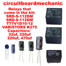 Repair Kit W10906422 W10804122 Whirlpool KitchenAid Dishwasher Control B... - €36,95 EUR