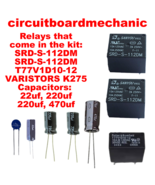 Repair Kit W10906422 W10804122 Whirlpool KitchenAid Dishwasher Control B... - $59.91 CAD