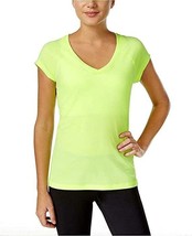 Ideology Womens Running Fitness T-Shirt Yellow Large. - £7.75 GBP