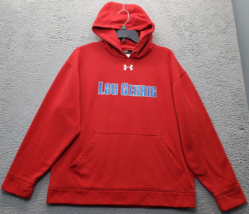 MLB New York Yankees Under armour Hoodie Baseball Sports Unisex Red Lou ... - $378.04 MXN