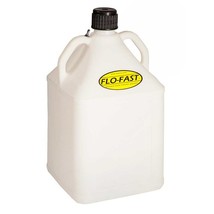 FLO-FAST 15 Gallon Gasoline Container - White/Clear - $125.00