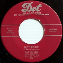 Pat Boone - Tutti Frutti / I&#39;ll Be Home [7&quot; 45 rpm Single] 1956 Dot Records - £2.67 GBP
