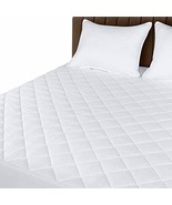 Bedding Quilted Fitted Mattress Pad (Queen)-Fitted MattressProtector-Mac... - £31.12 GBP