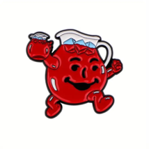 Red Enamel Lapel Hat Pin - New - Koolaid Man - $14.99