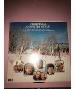 CHRISTMAS COUNTRY STYLE-LP)-RARE/VINTAGE VARIOUS ARTISTS ALBUM CAPITOL R... - £115.65 GBP