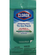 Cleaning Wipe TO GO PACK Travel Pack Fresh Scent With 9 Wipes Quick Ship - £2.32 GBP