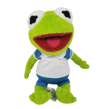 12&quot; Disney Store Kermit The Frog Green Muppet Babies Stuffed Animal Plush Toy - £22.75 GBP