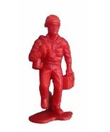 Vintage Red Firefighter 2 Inch Toy Figure  Plastic PVC RARE Fire Man Par... - €6,51 EUR