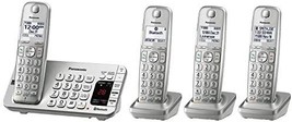 Panasonic Link2Cell Bluetooth Cordless DECT 6.0 Expandable Phone System with - £144.07 GBP