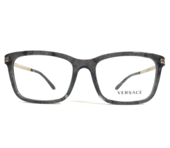 Versace Eyeglasses Frames MOD.3210 5147 Grey Marble Gold Square 55-18-145 - £106.94 GBP