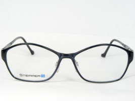 Steppers STS-10042 F990 Dark Denim Blue Eyeglasses Glasses Stepper 54-14-135mm - £59.16 GBP