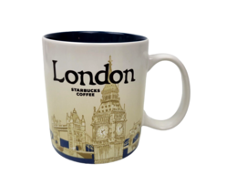 Starbucks London Global Icon Collector Series Coffee Mug Cup 16 Oz 2014 - £21.17 GBP