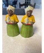 Vintage Luzianne F&amp;F Salt Pepper shaker set Near Mint  - $2,235.83 MXN