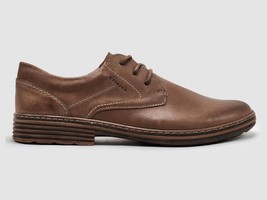 Kcr Group men's oxford leather dress shoes Dark Brown - $79.00