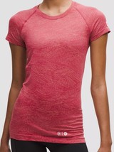 LULULEMON TEAM CANADA SWIFTLY TECH SHORT SLEEVE 2.0 ~WAVES CORAL/ROSE 0-14 - $107.95