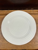 Portmeirion Sophie Conran Collection 11 in Ribbed Dinner Plate White  - £11.59 GBP