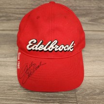 Edelbrock Signed Hot Rod Racing Power Tour Event Adustable Hat Cap Autographed - £23.21 GBP