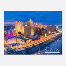 Atlantic City New Jersey Poster Print Wall Art | Beach Home Decor Gift Hangings  - $19.99