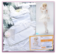 BJD Volks Super Dollfie Dream DD SDGr DDdy Virgin White Wedding Dress Outfit - $88.96