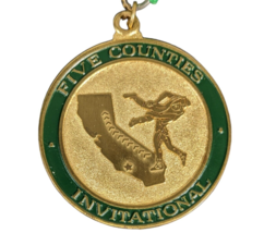 Five Counties Wrestling Tournament Medal 125 6th Place 119 Beast West Fountain - £592.27 GBP