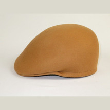 Men Fashion Classic Flannel Wool Ascot Ivy Hat Bruno Capelo Tyson TY103 Camel image 5