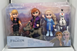 Disney Frozen Petite Adventure Dolls Gift Set NEW Box Damaged - $26.68