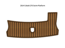 2014 Cobalt 276 Swim Platform Step Pad Boat EVA Foam Faux Teak Deck Floo... - $299.00