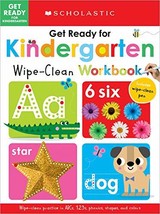Get Ready for Kindergarten Wipe-Clean Workbook: Scholastic Early Learners (Wipe  - £9.74 GBP