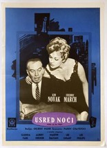 Original Movie Poster Middle of the Night Kim Novak Delbert Mann 1959 - £36.98 GBP