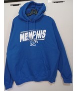 Apparel Memphis Tigers NCAA Heavy Weight Hoodie X-Large Front Graphic Bl... - £15.62 GBP