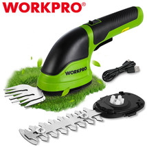 WORKPRO Cordless Grass Shear Shrubbery Trimmer 2-IN-1 Hedge Shears/Grass... - £51.34 GBP