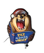 Taz Christmas Blow Mold Looney Tunes 3D Taz The Season To Be Jolly Wall ... - $53.79 CAD