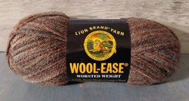 Lion Brand Wool-Ease Worsted 4 Medium Varigated Wood 2.5oz 162 Yards 1 Skein - $12.20