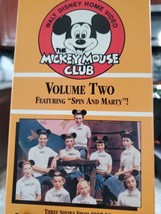 Disney - The Mickey Mouse Club Vol. #2 Spin And Marty VHS - £5.90 GBP