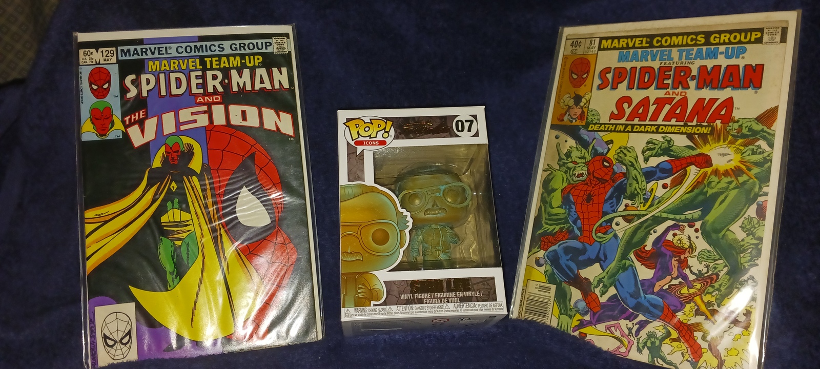 STAN LEE&#39;S FINEST/ 2)1972 MARVEL TEAM UPS, W LIMITED STAN LEE FUNCO-NM,f... - $39.99