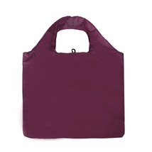 Solid Color Foldable Shopping Bag Eco Reusable Tote OxFabric Casual Larg... - £8.35 GBP