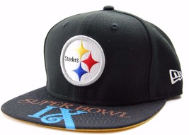 Pittsburgh Steelers New Era 9Fifty NFL Football Team Super Bowl IX Snapb... - £18.02 GBP