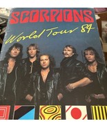 Scorpions Love at First Sting World Tour Program 1984 Programme - $33.90 CAD