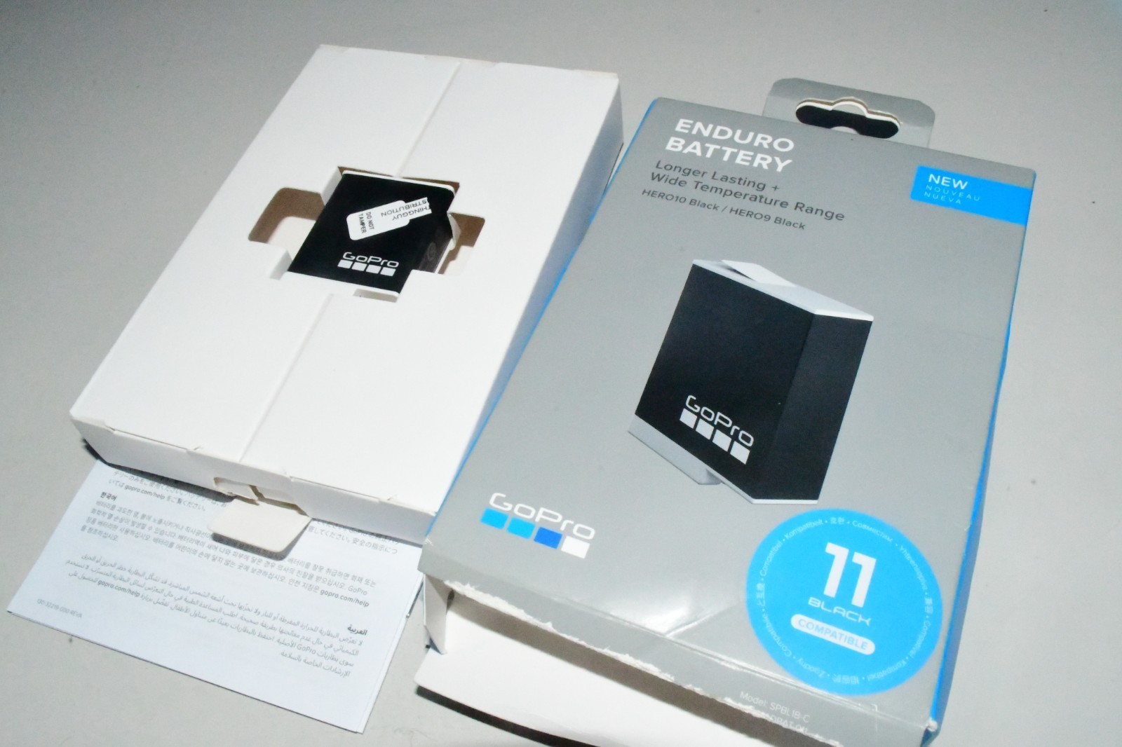 GOPRO ENDURO BATTERY FOR HERO 9 10 11 12 open box w1a5 - $20.93