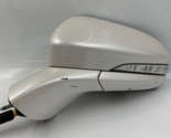 2013-2014 Ford Fusion Driver Side View Power Door Mirror White OEM J03B2... - $179.99