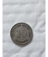 1899 A Germany 10 Pfennig - €0,85 EUR 1899 A Germany 10 Pfennig - €0,85 EUR